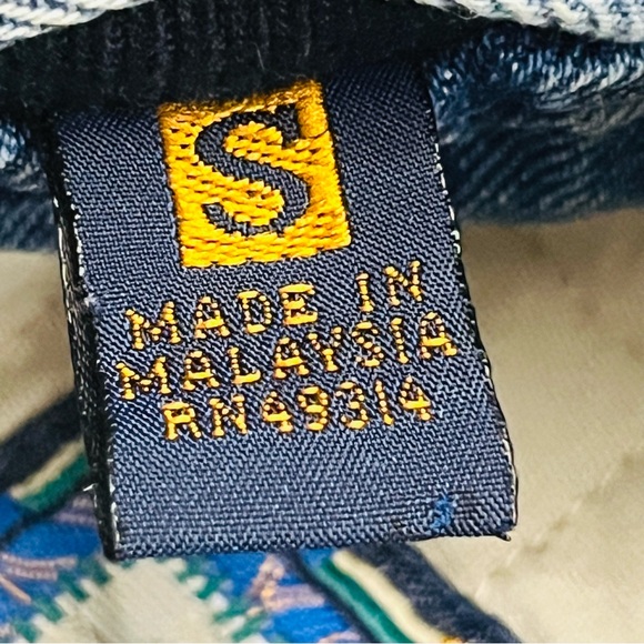 Callaway Golf RARE Vtg 90s Gear For Sports Denim Quilt S Jacket Team Callaway - Picture 15 of 16